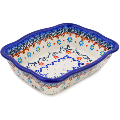 Rectangular Baker in pattern D203