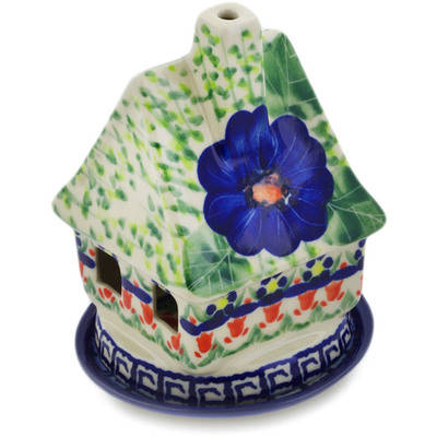 Pattern D81 in the shape House Shaped Candle Holder