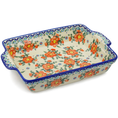 Pattern D26 in the shape Rectangular Baker with Handles