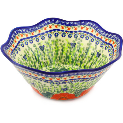 Pattern D54 in the shape Fluted Bowl