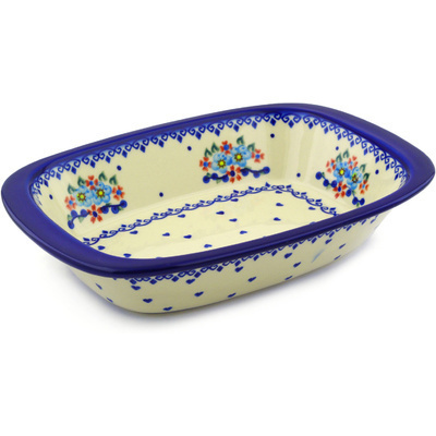 Pattern D55 in the shape Rectangular Baker with Handles
