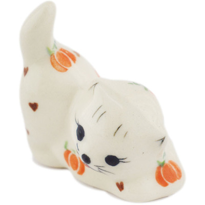 Cat Figurine in pattern D488