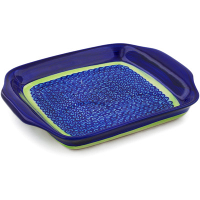 Pattern D96 in the shape Tray with Handles