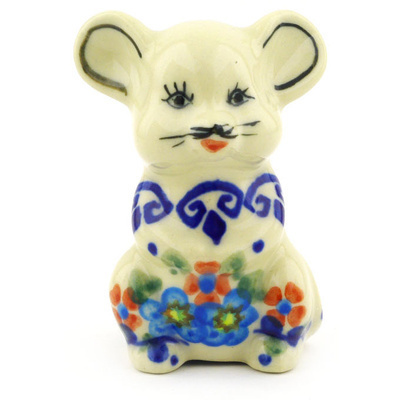Pattern D55 in the shape Mouse Figurine