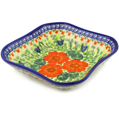 Pattern D54 in the shape Square Bowl