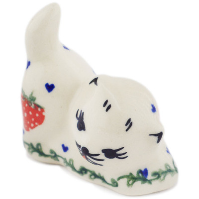 Cat Figurine in pattern D450