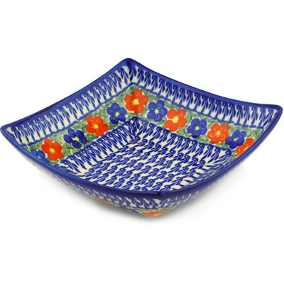 Square Bowl in pattern D58
