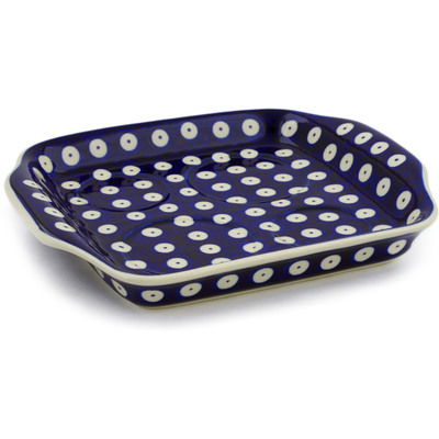 Pattern D21 in the shape Tray with Handles
