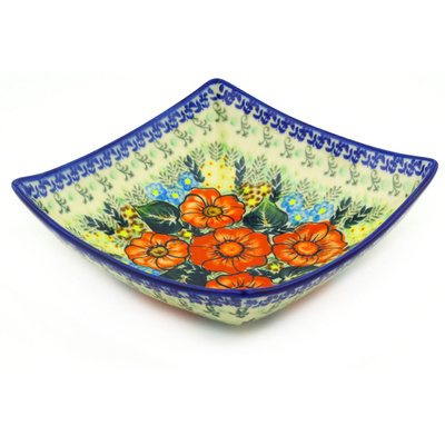 Pattern D109 in the shape Square Bowl