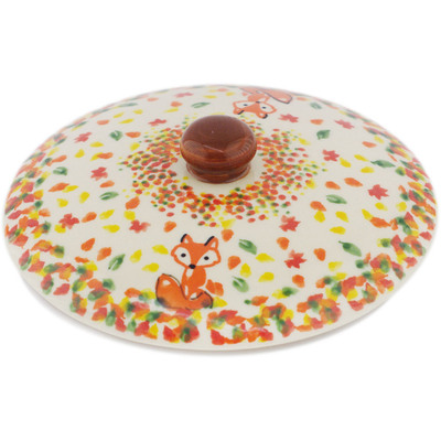 Lid in pattern D495