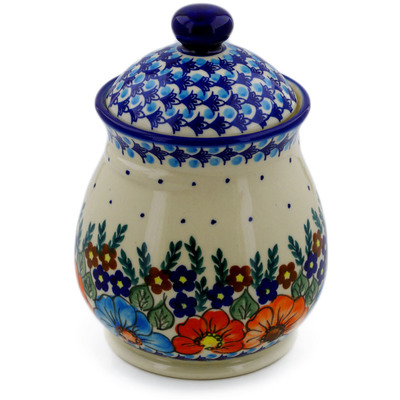 Pattern D114 in the shape Jar with Lid