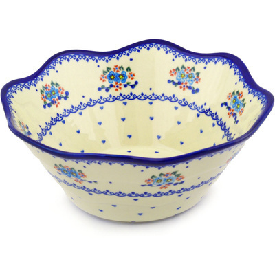 Pattern D55 in the shape Fluted Bowl
