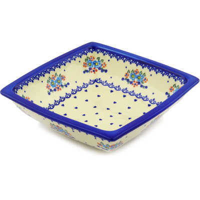 Pattern D55 in the shape Square Bowl
