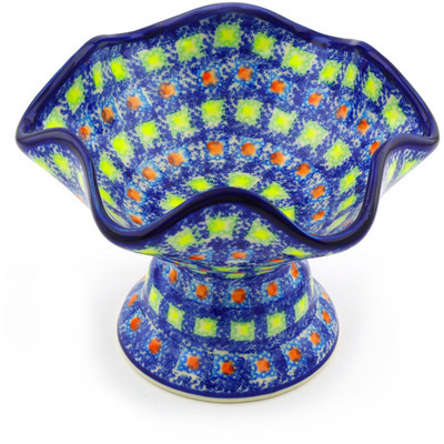 Bowl with Pedestal in pattern D3