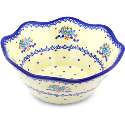 Pattern D55 in the shape Fluted Bowl