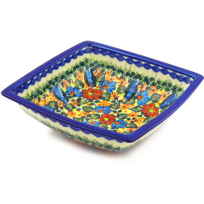 Pattern D111 in the shape Square Bowl