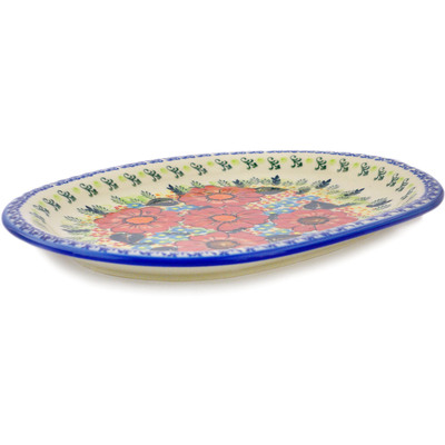 Oval Platter in pattern D109
