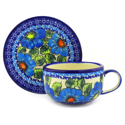 Cup with Saucer in pattern D116