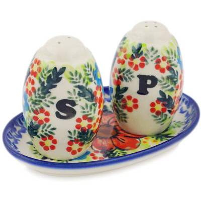 Pattern D109 in the shape Salt and Pepper Set