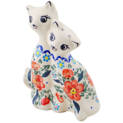 Cat Figurine in pattern D26