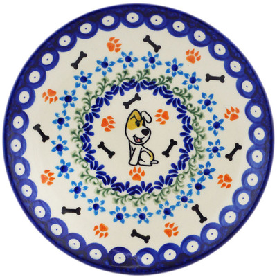 Plate in pattern D545