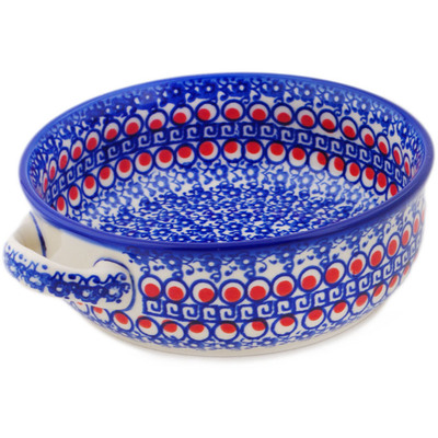 Pattern D214 in the shape Round Baker with Handles