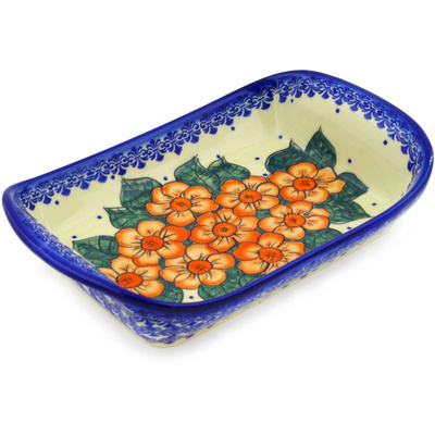Platter with Handles in pattern D87