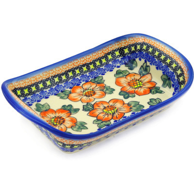 Platter with Handles in pattern D93