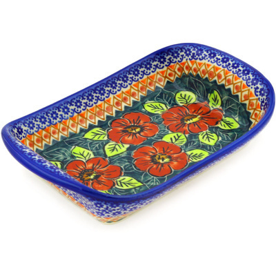 Platter with Handles in pattern D98