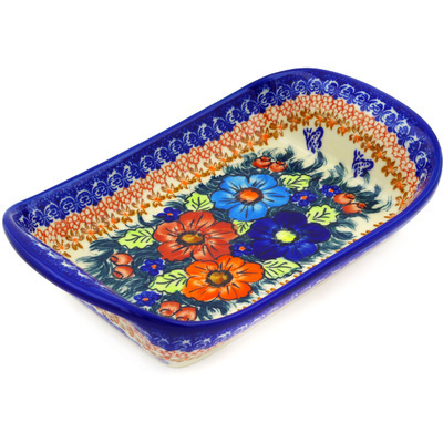 Platter with Handles in pattern D86