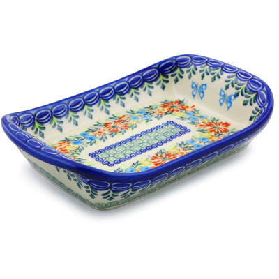 Platter with Handles in pattern D156