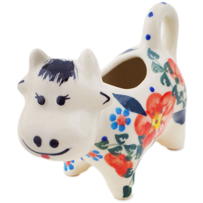 Cow Shaped Creamer in pattern D26