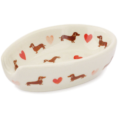 Pattern  in the shape Spoon Rest