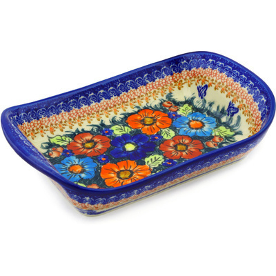 Platter with Handles in pattern D86