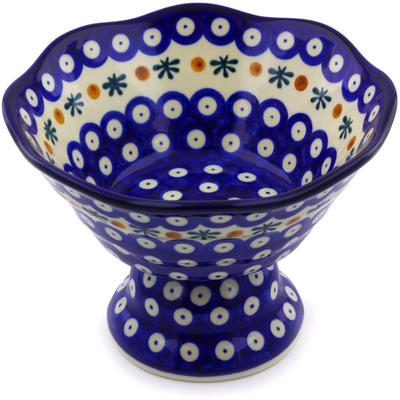 Bowl with Pedestal in pattern D175