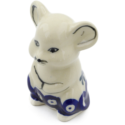 Mouse Figurine in pattern D20