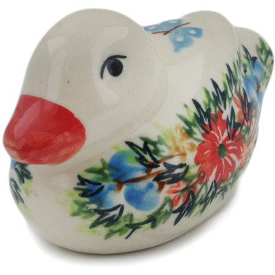 Duck Figurine in pattern D156