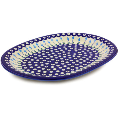Pattern D107 in the shape Platter