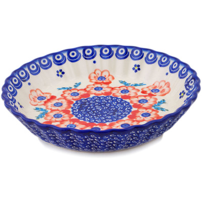 Fluted Pie Dish in pattern D65