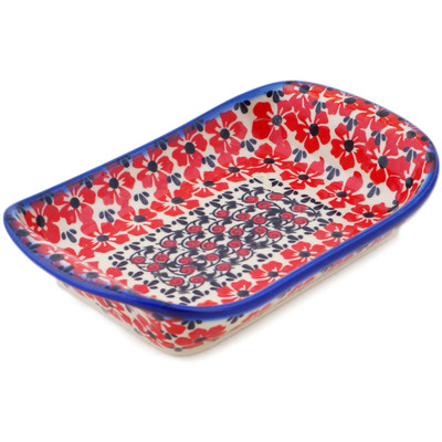 Platter with Handles in pattern D204