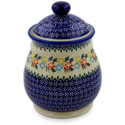 Jar with Lid in pattern D182