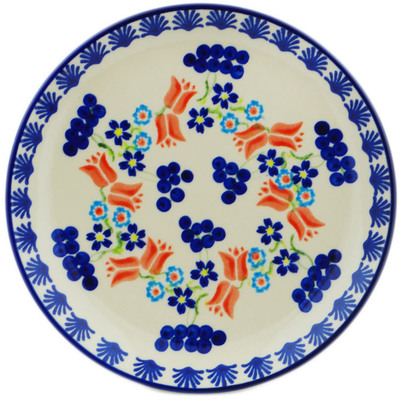 Plate in pattern D41