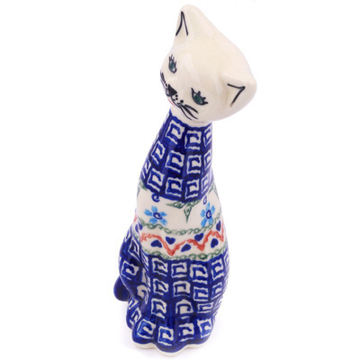 Cat Figurine in pattern D40
