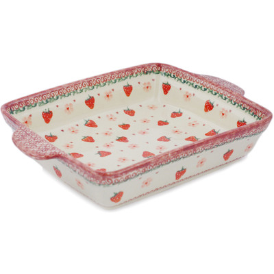 Pattern D460 in the shape Rectangular Baker with Handles