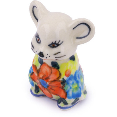 Mouse Figurine in pattern D138