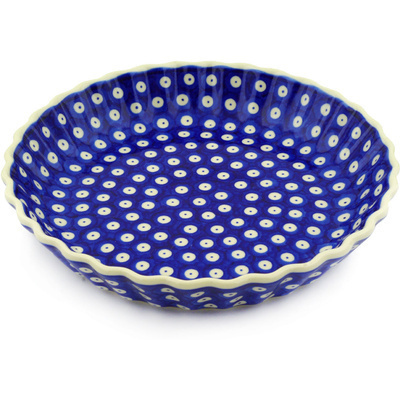 Fluted Pie Dish in pattern D21
