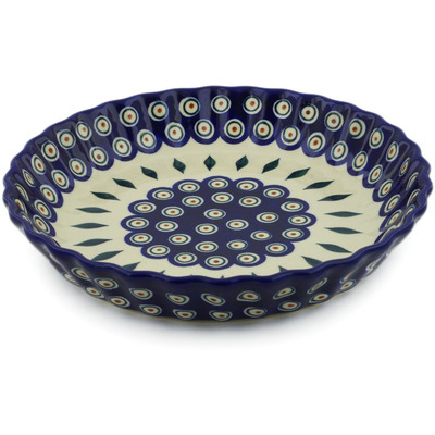 Fluted Pie Dish in pattern D22