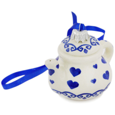 Pattern D171 in the shape Teapot Ornament