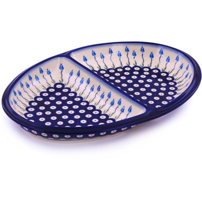 Pattern D107 in the shape Divided Dish