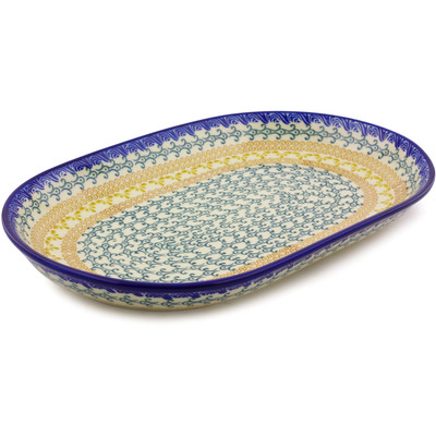 Platter in pattern D168